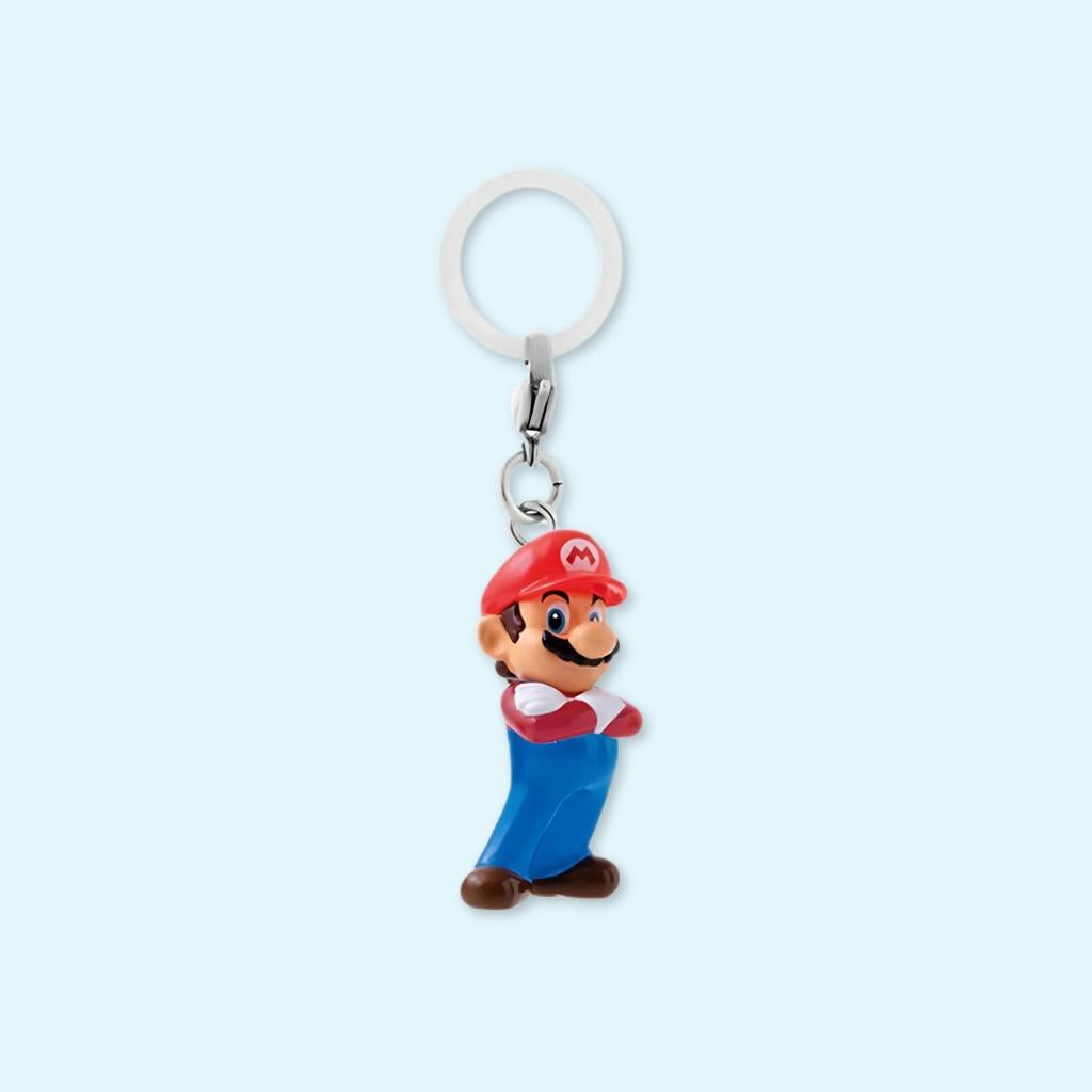 Super Mario Charm Keychain - Mario