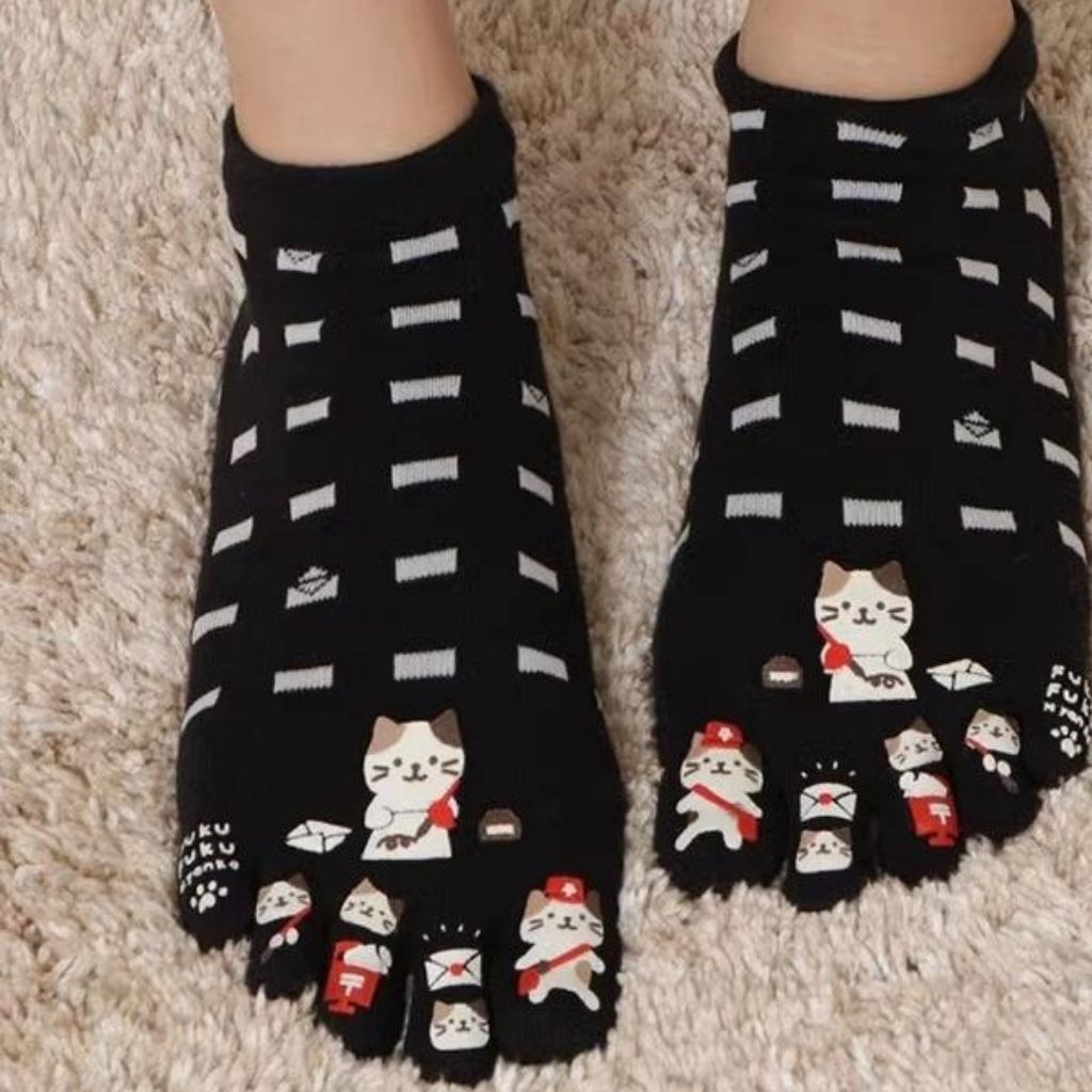 Chaussettes doigt de pied Fuku Fuku Nyanko