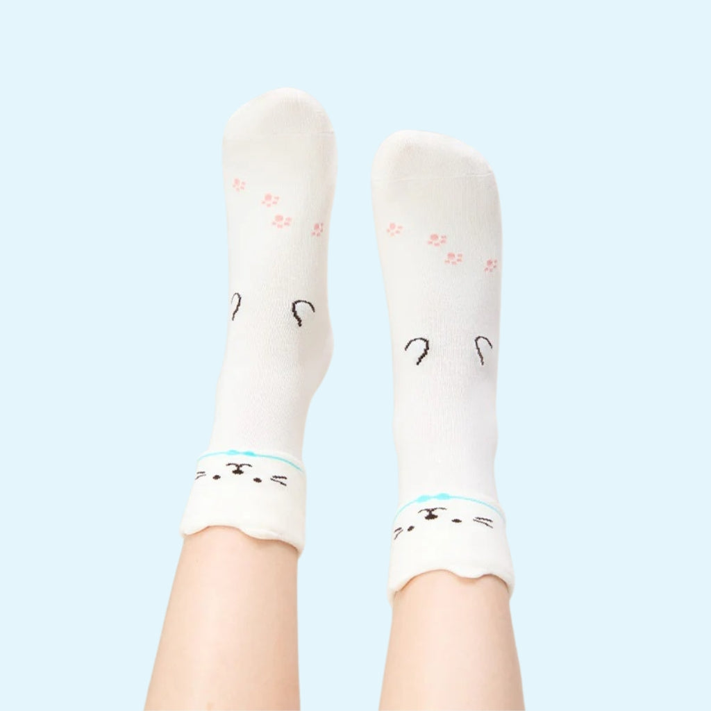 Chaussettes mignonnes Fuku Fuku Nyanko