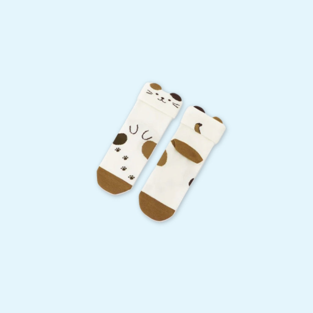 Chaussettes mignonnes Fuku Fuku Nyanko
