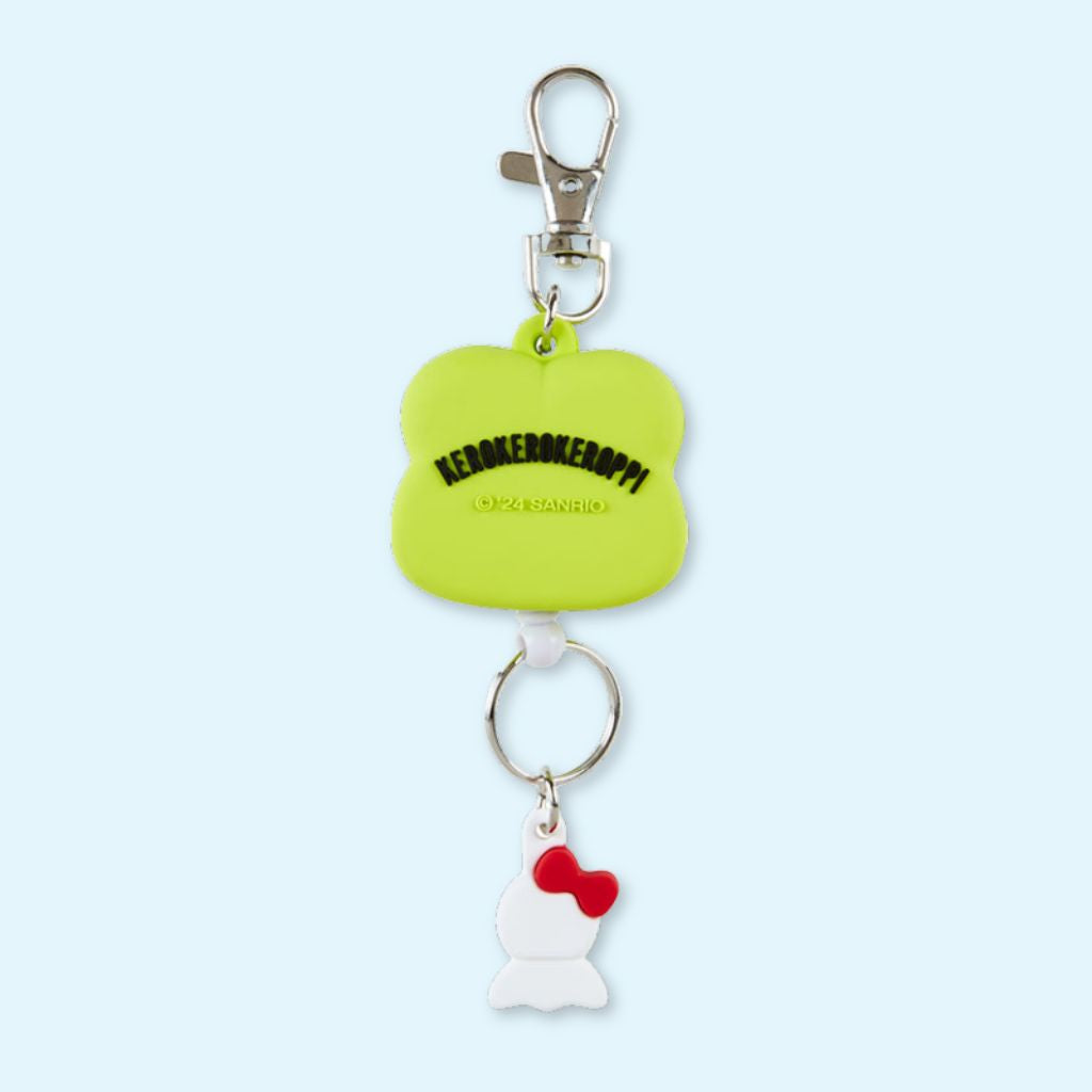 Porte-clé rétractable tête Keroppi 3D