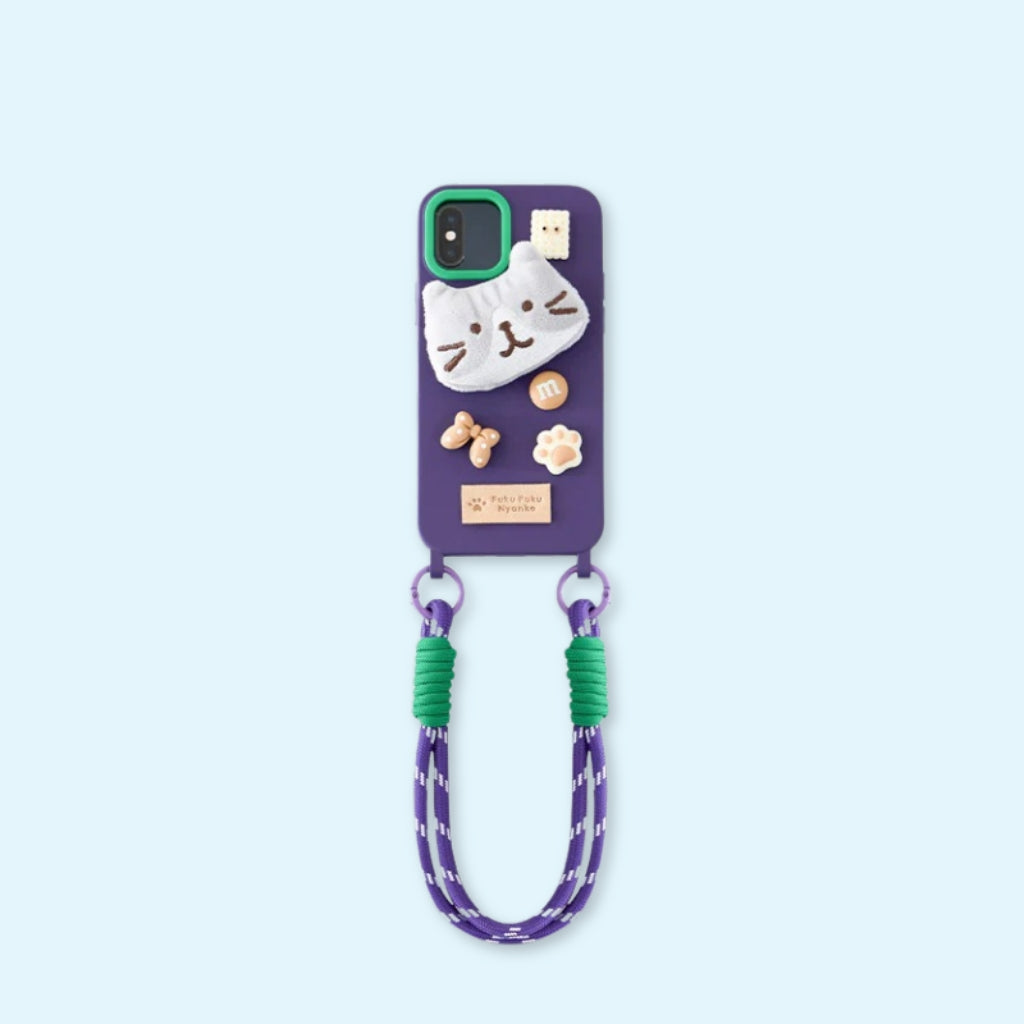 Coque de téléphone IPhone Fuku Fuku Nyanko