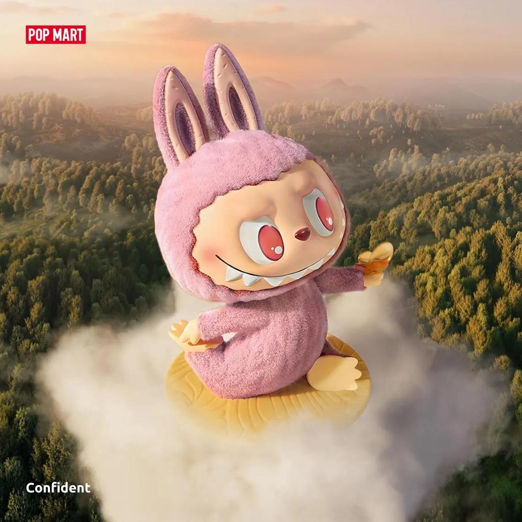 The Monsters Lazy Yoga series figures (Labubu)