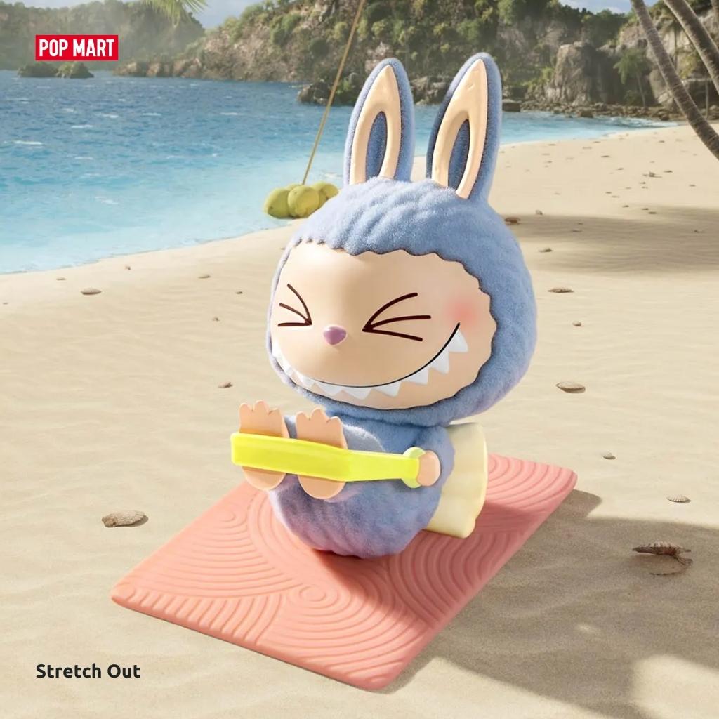 The Monsters Lazy Yoga series figures (Labubu)