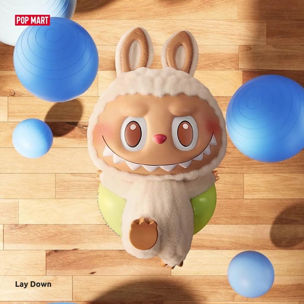 The Monsters Lazy Yoga series figures (Labubu)