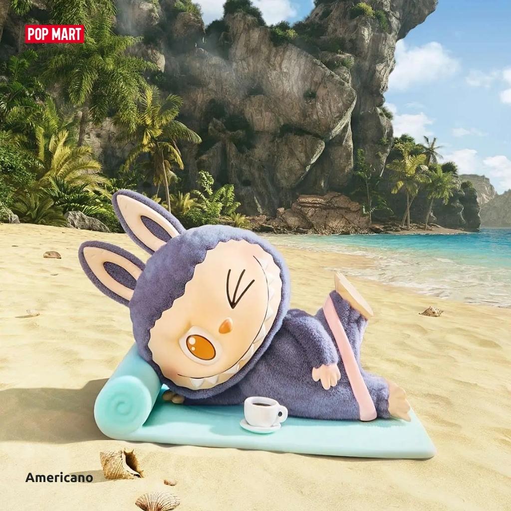 The Monsters Lazy Yoga series figures (Labubu)