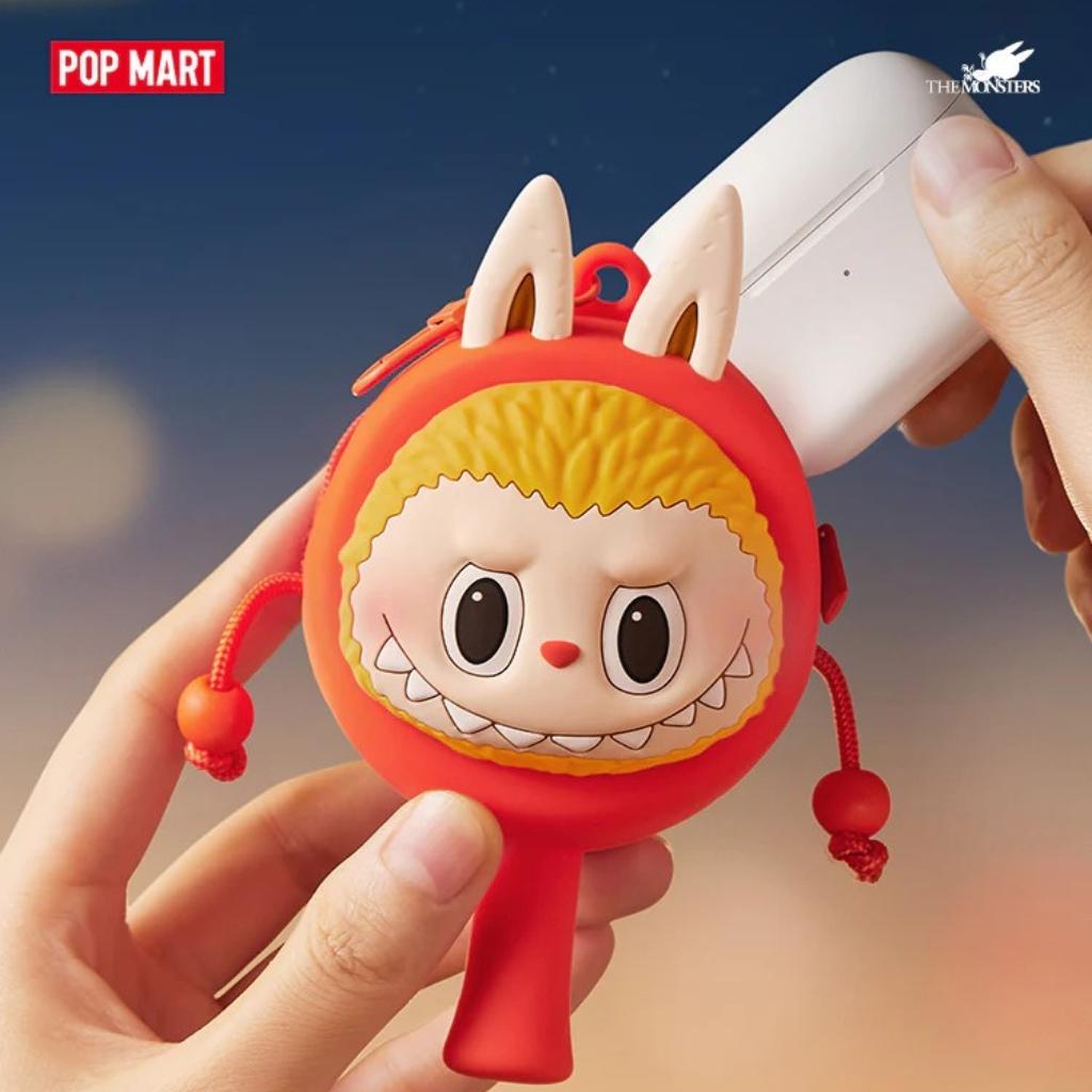 THE MONSTERS Let's Have Fun Together Series-Rattle-drum Earphone Case