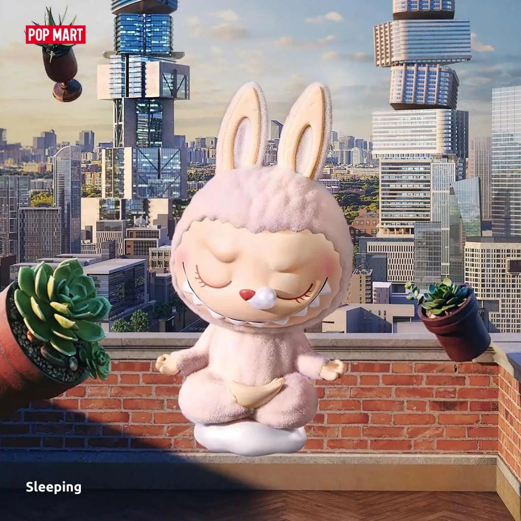 The Monsters Lazy Yoga series figures (Labubu)