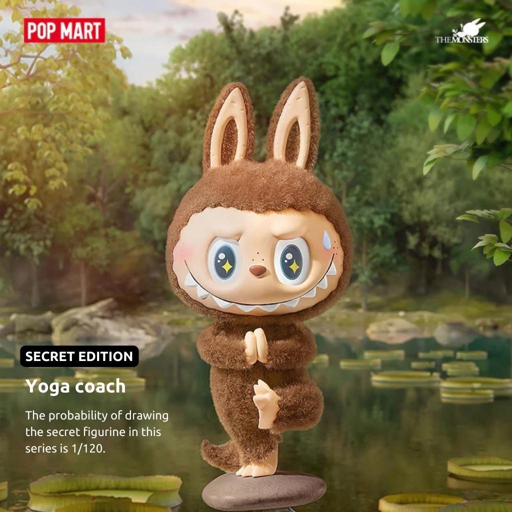 The Monsters Lazy Yoga series figures (Labubu)