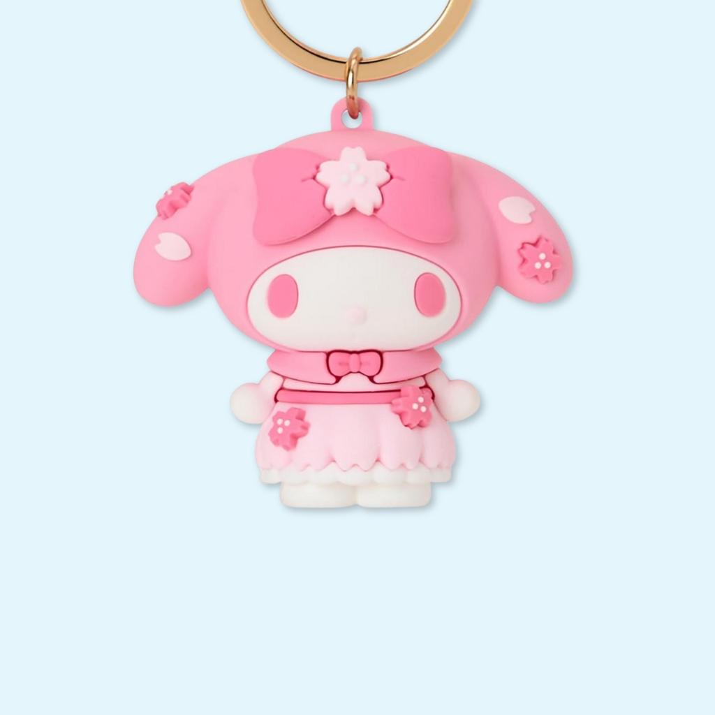 My Melody 3D Keychain - Sakura Blossom 2025