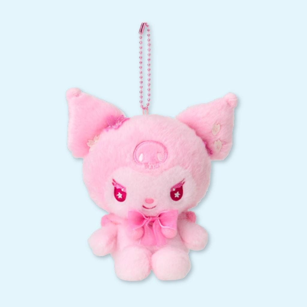 Kuromi Plush Keychain - Sakura Blossom 2025