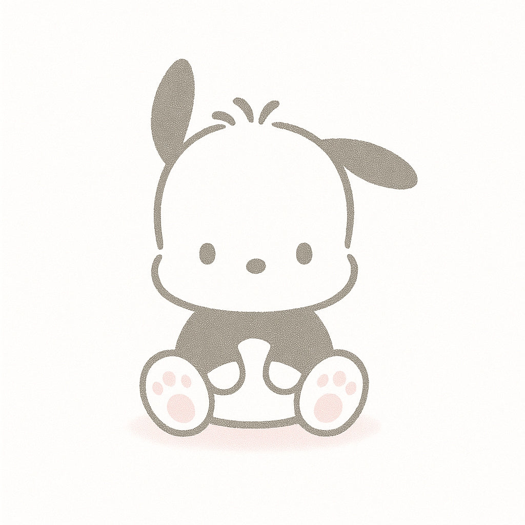 Pochacco Standing Plush S - Pitatto Friends