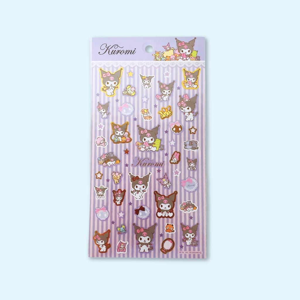Kuromi Decorative Gold Sticker Set