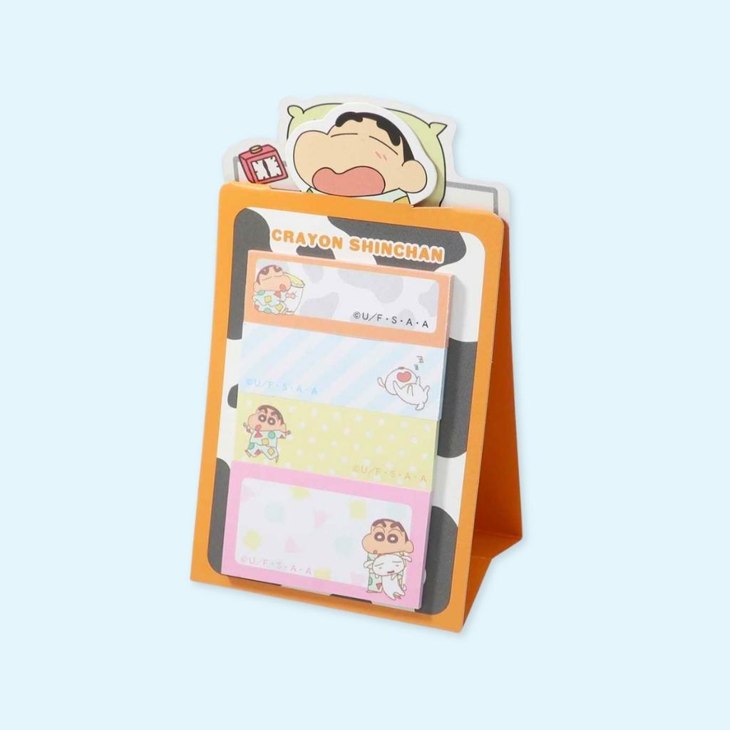 Shin-chan Futon stand-up Sticky Note set
