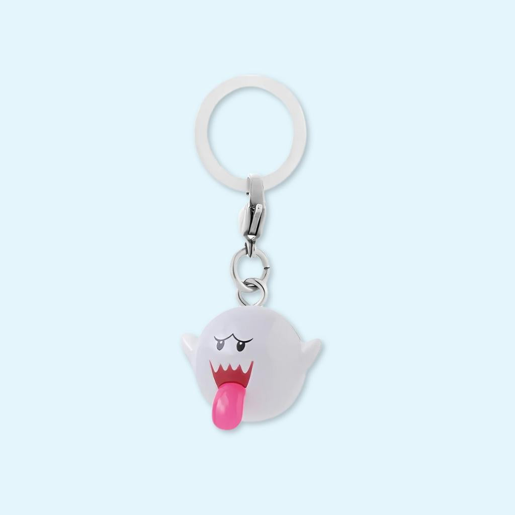 Super Mario Charm Keychain - Boo