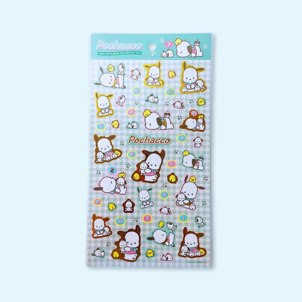 Pochacco Decorative Gold Sticker Set