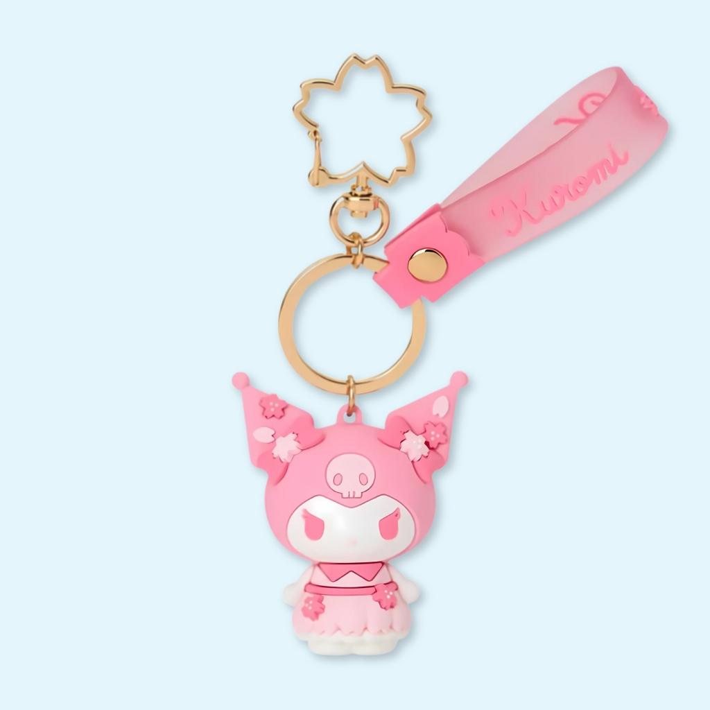 Kuromi 3D Keychain - Sakura Blossom 2025