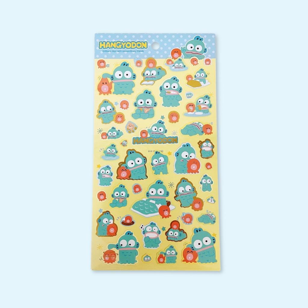 Hangyodon Decorative Gold Sticker Set
