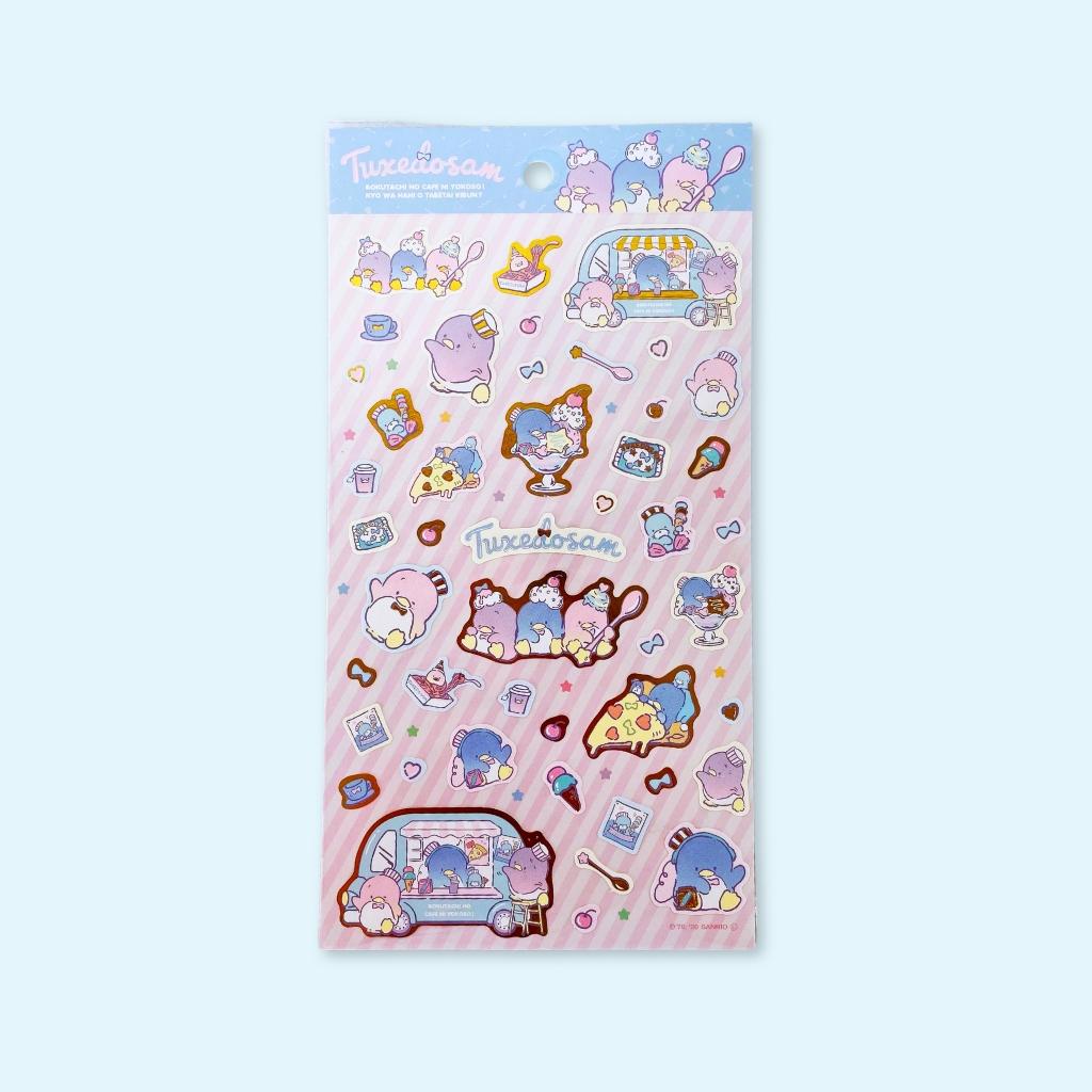 Tuxedosam Cafe Decorative Gold Sticker Set