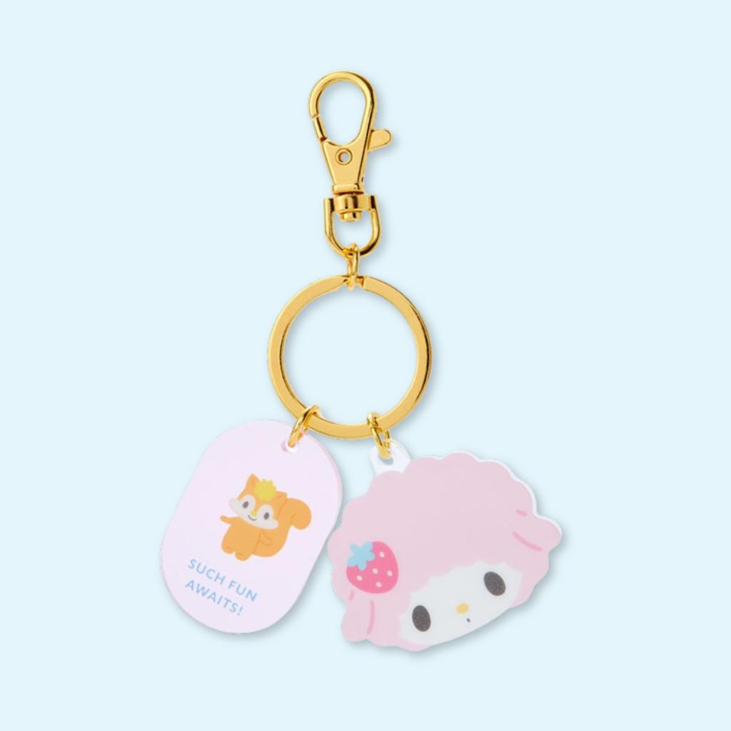 My Sweet Piano Face Shape Keychain