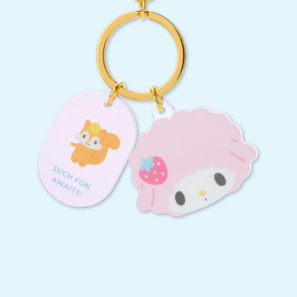 My Sweet Piano Face Shape Keychain