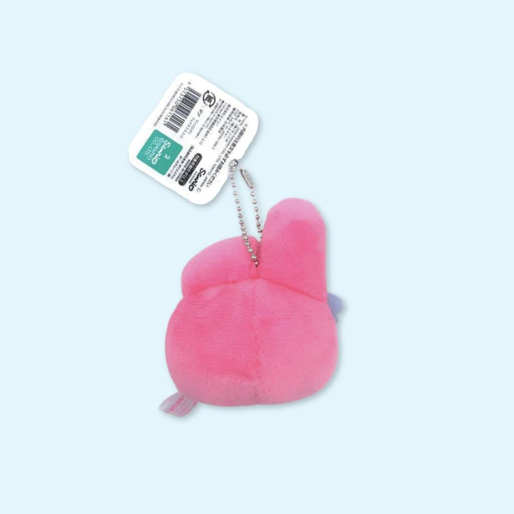 My Melody Face mascot plush keycharm