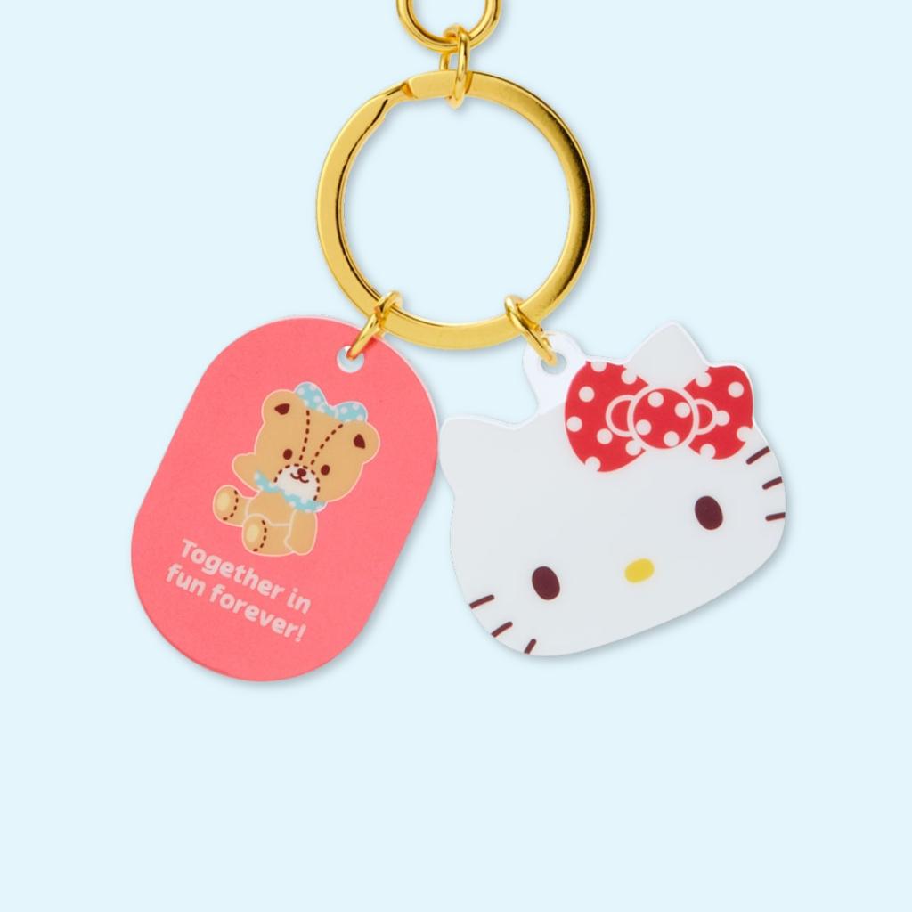 Hello Kitty Face Shape Keychain