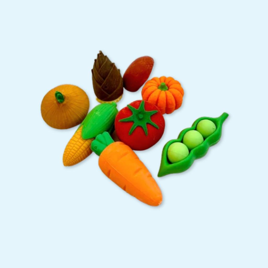Vegetables Edition - Iwako Eraser Set