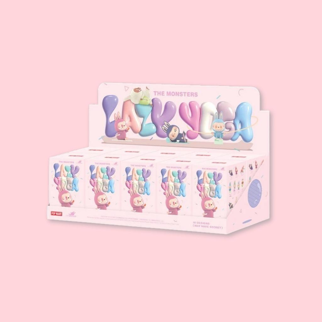 The Monsters Lazy Yoga series figures (Labubu)