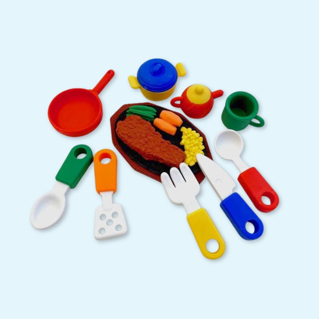 Kitchenware Edition - Iwako Eraser Set
