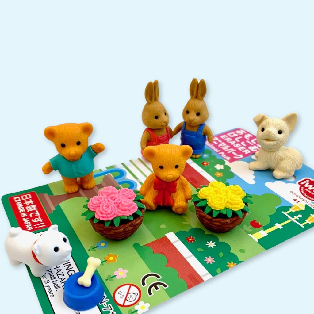Animal Park Edition - Iwako Eraser Set