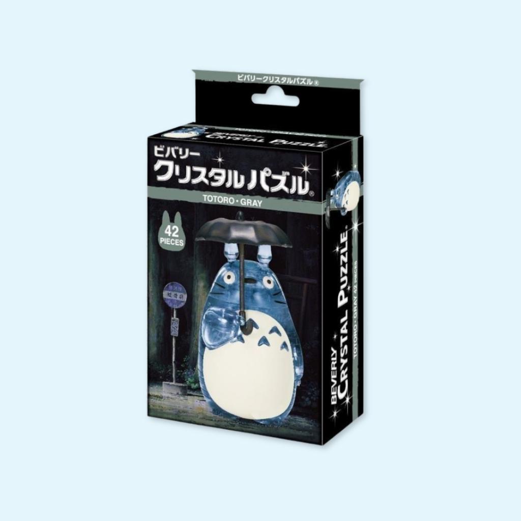 My Neighbor Totoro Totoro 3D Crystal Puzzle  Gray Glow Edition