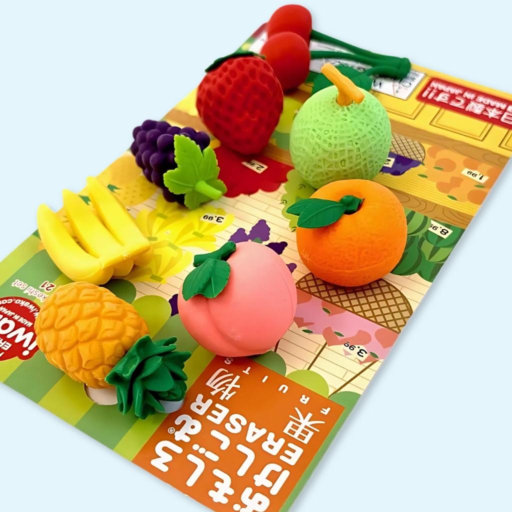Fruits Edition - Iwako Eraser Set