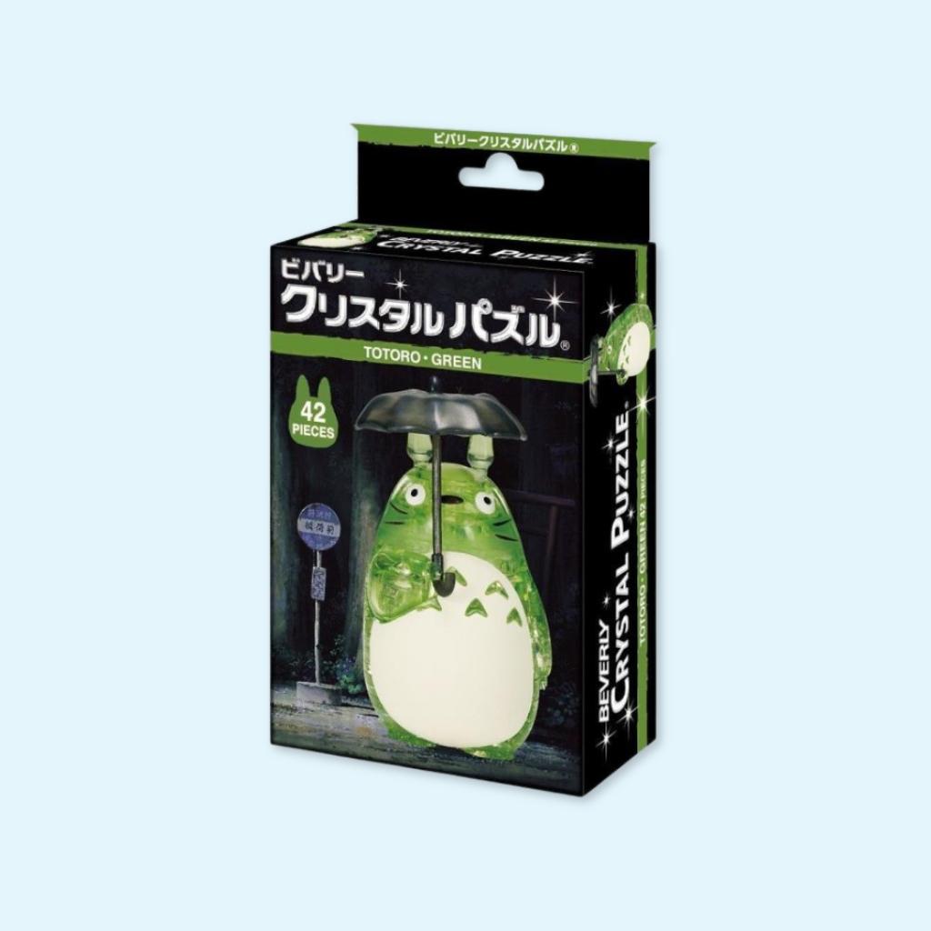 My Neighbor Totoro Totoro 3D Crystal Puzzle  Green Glow Edition