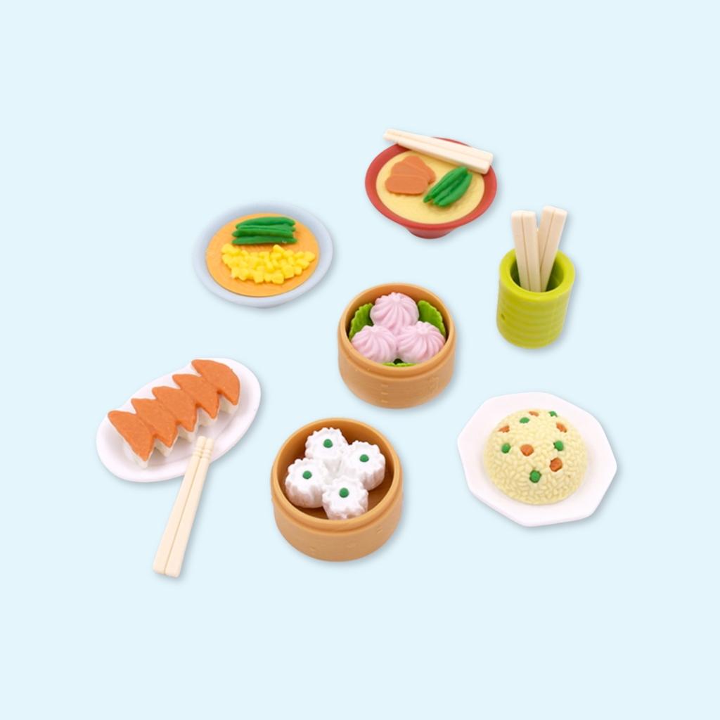 Chinese Food Edition - Iwako Eraser Set