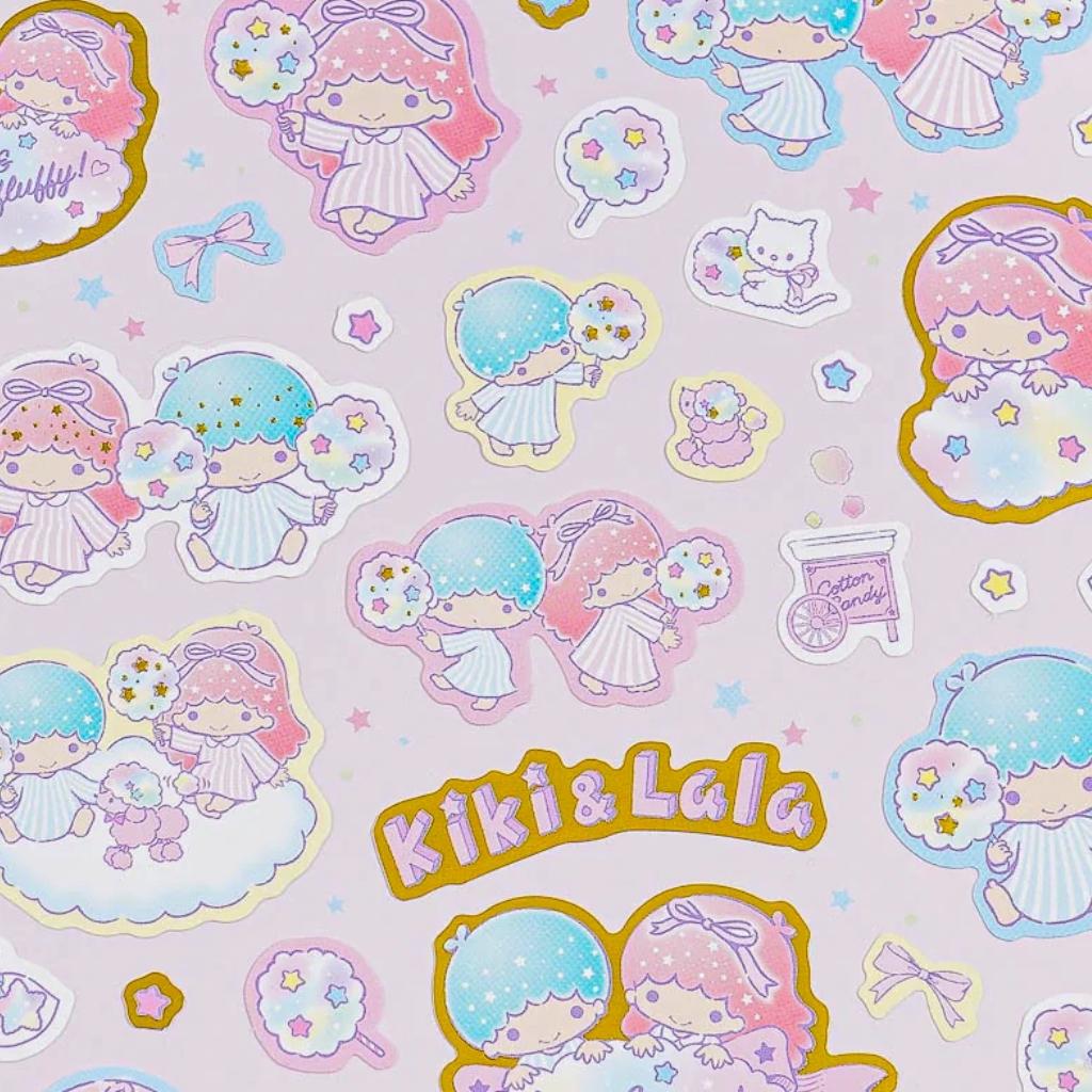 Little Twin Stars Decorative Gold Sticker Set