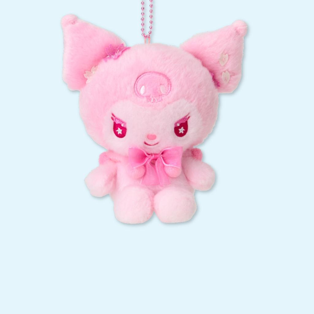 Kuromi Plush Keychain - Sakura Blossom 2025