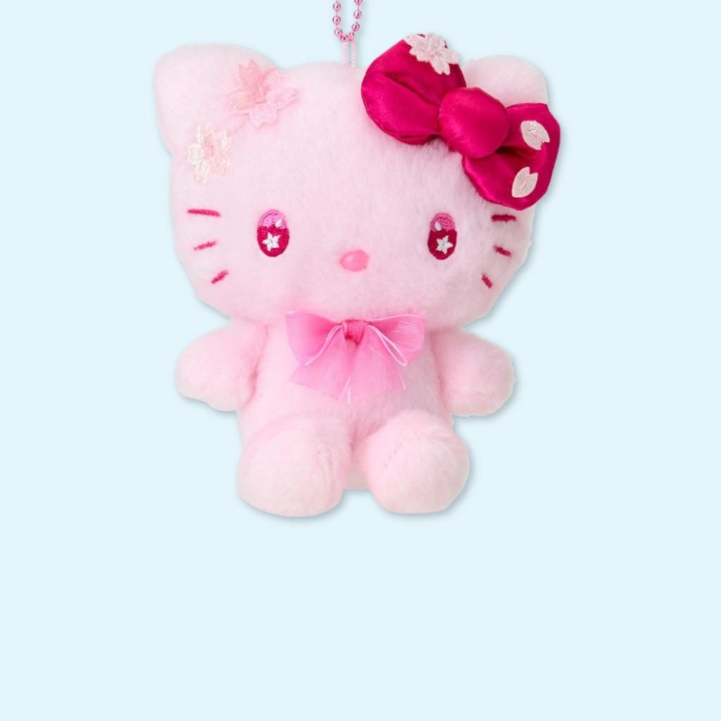 Hello Kitty Plush Keychain - Sakura Blossom 2025
