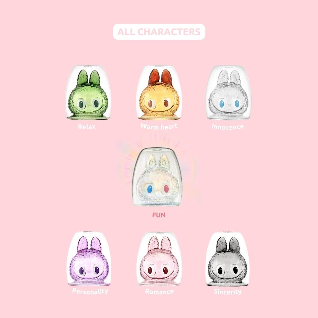 THE MONSTERS-CHEERS ! SERIES-Double-walled Glass Blind Box