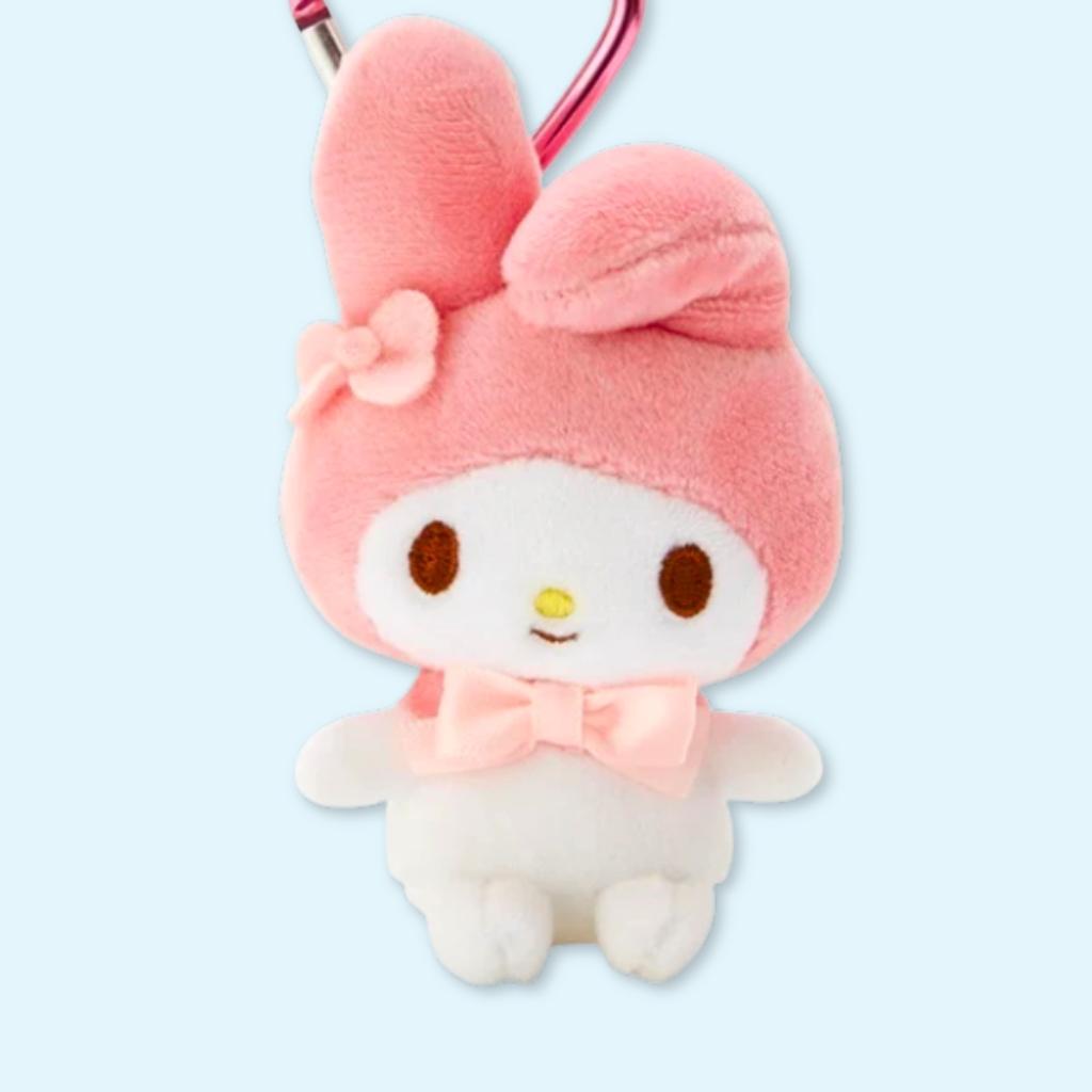 Keroppi Face mascot plush keycharm