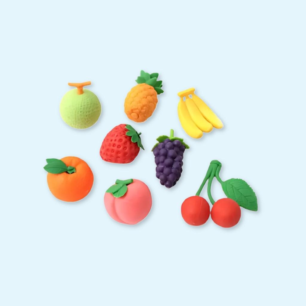 Fruits Edition - Iwako Eraser Set