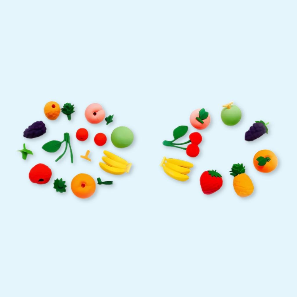 Fruits Edition - Iwako Eraser Set