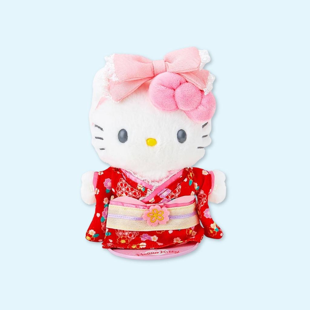 Pitatto Friends Outfit – Red Kimono Set (M Size)