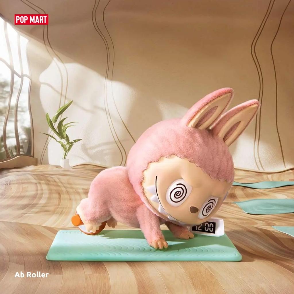 The Monsters Lazy Yoga series figures (Labubu)