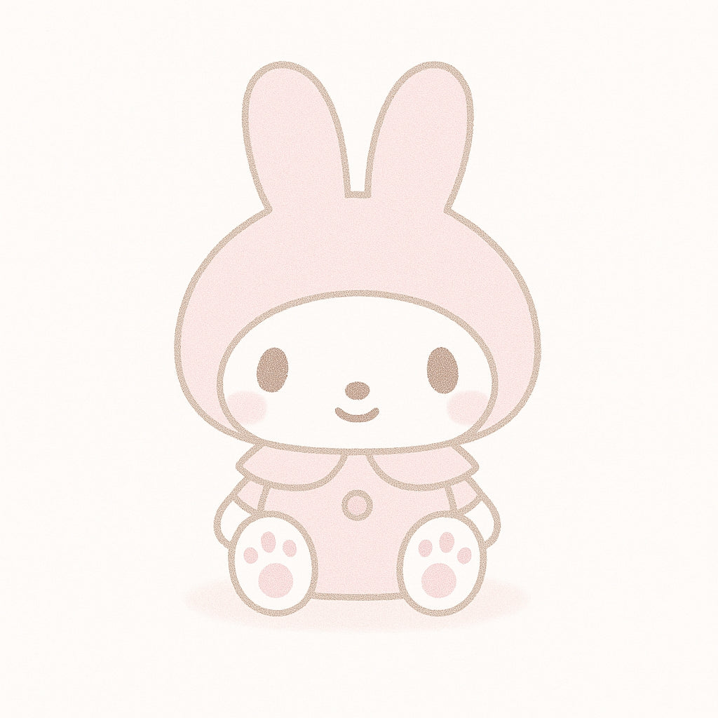 My Melody Standing Plush S - Pitatto Friends