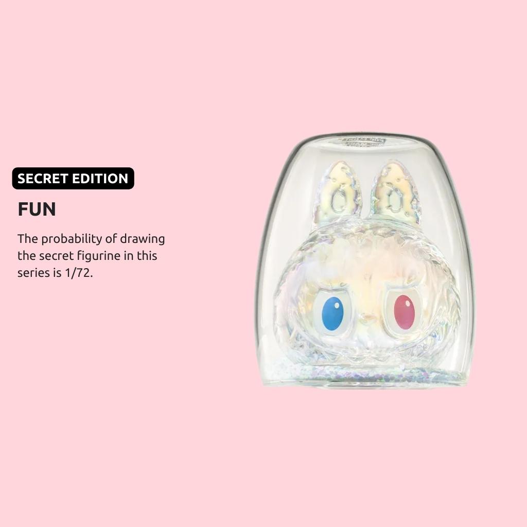 THE MONSTERS-CHEERS ! SERIES-Double-walled Glass Blind Box