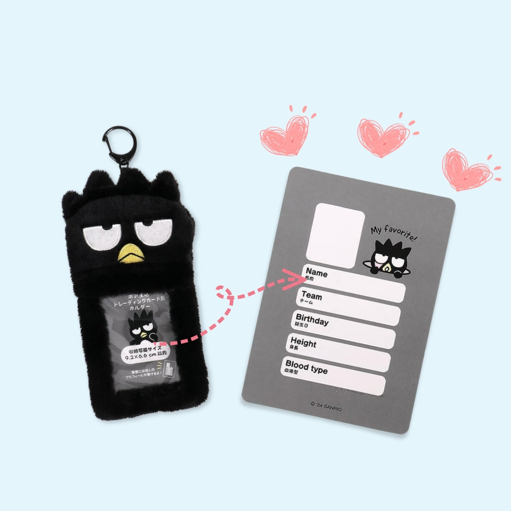 Card holder plush Badtz-Maru