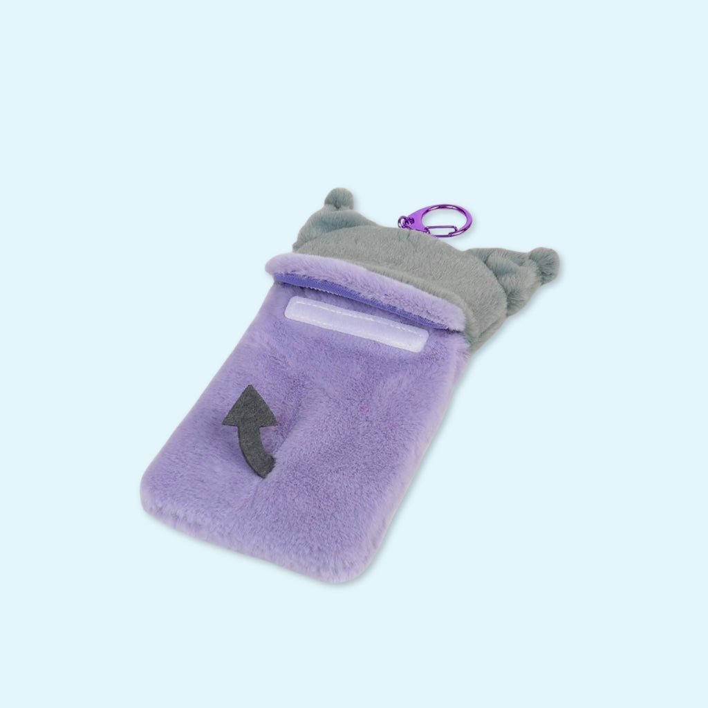 Card holder plush Kuromi