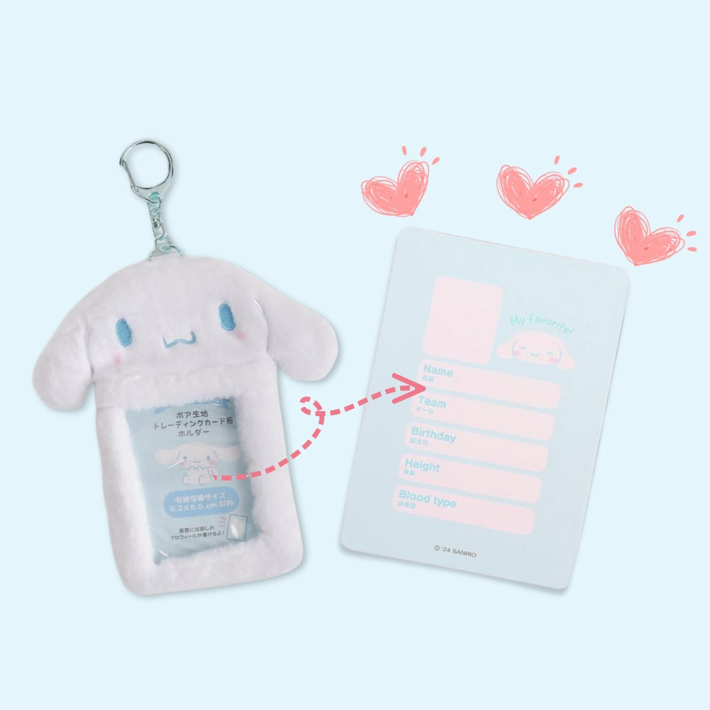 Card holder plush Cinnamoroll